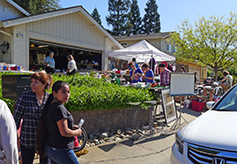 Our huge sale attracted many customers